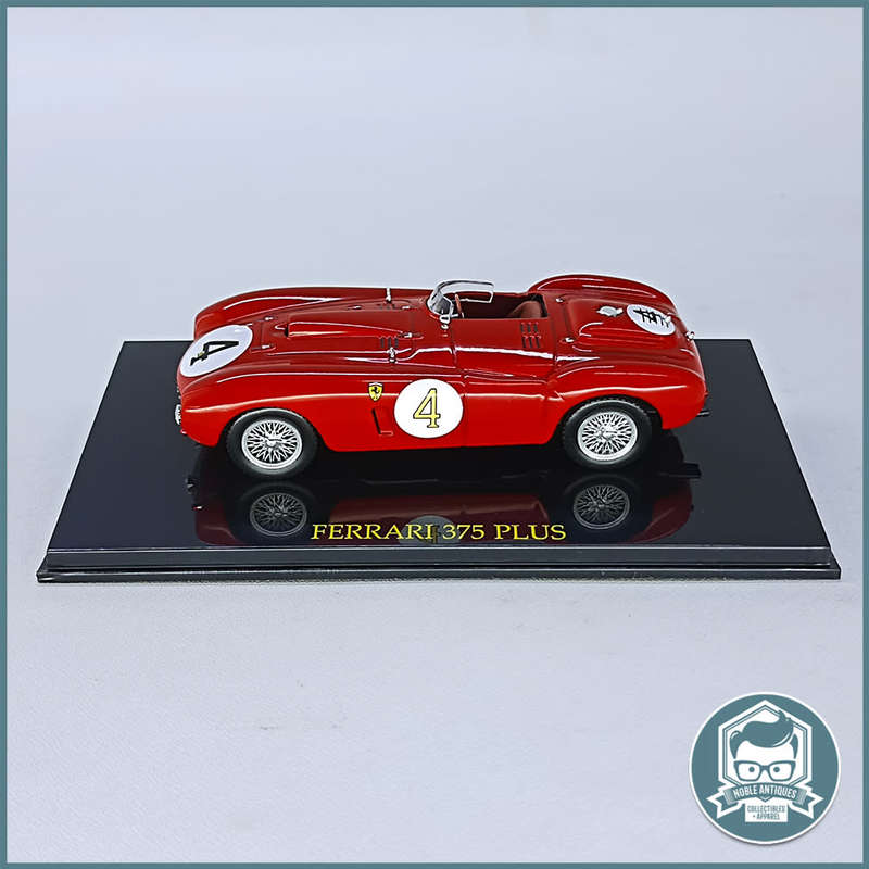 Highly Detailed Die Cast FERRARI 375 PLUS 1/43 !!! (Magazine and Blister Included)