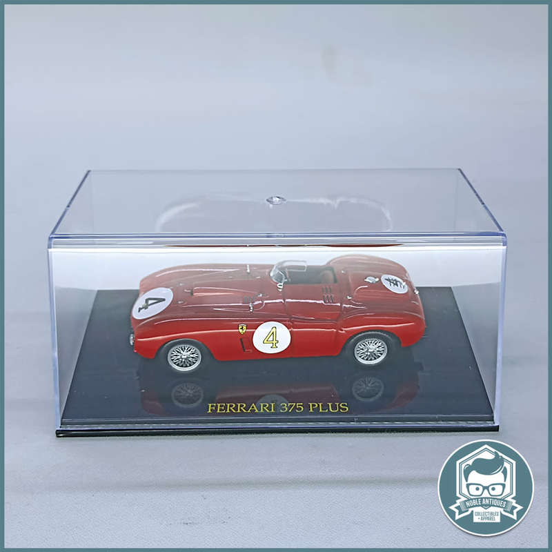 Highly Detailed Die Cast FERRARI 375 PLUS 1/43 !!! (Magazine and Blister Included)
