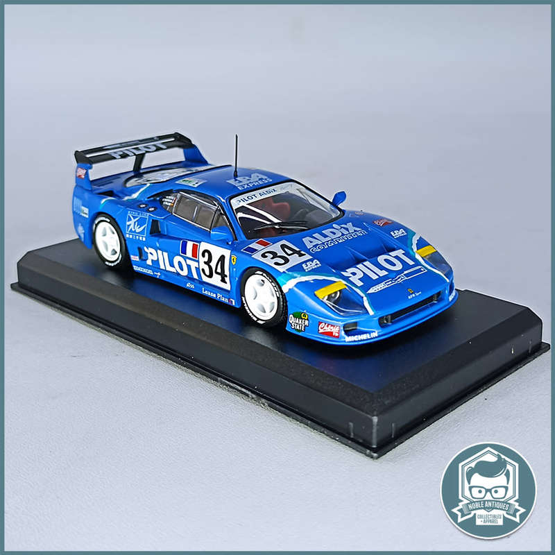 Highly Detailed Die Cast FERRARI F40 COMPETIZIONE 1/43 !!! (Magazine and Blister Included)