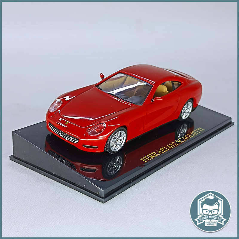 Highly Detailed Die Cast FERRARI 612 SCAGLIETTI 1/43 !!! (Magazine and Blister Included)