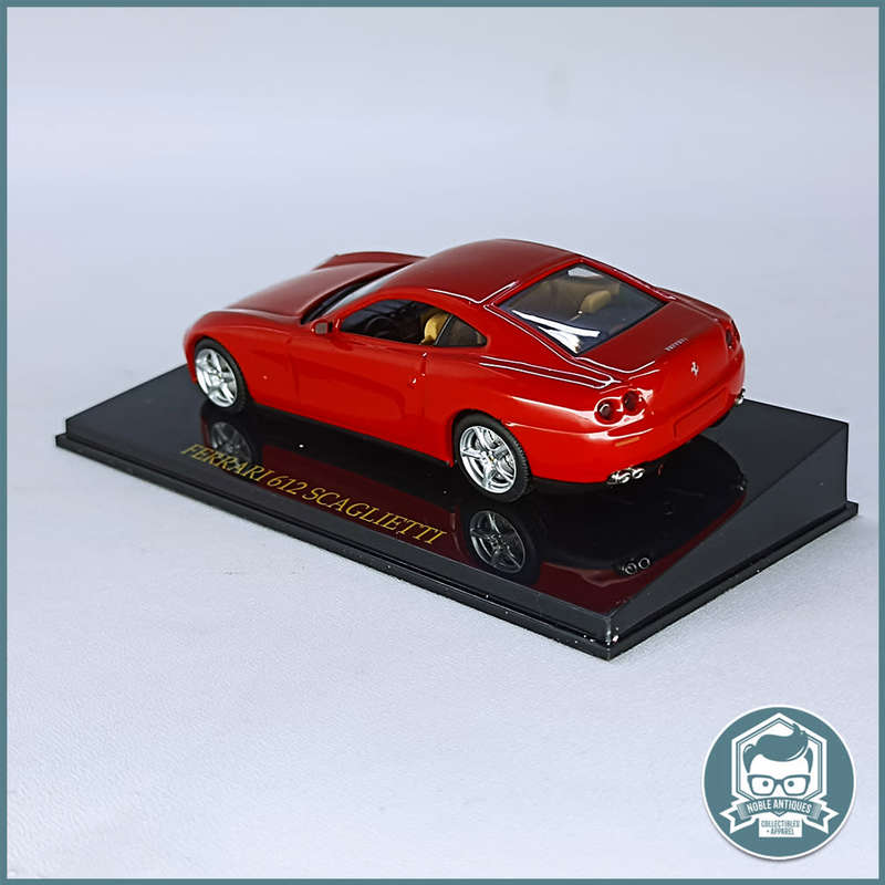 Highly Detailed Die Cast FERRARI 612 SCAGLIETTI 1/43 !!! (Magazine and Blister Included)