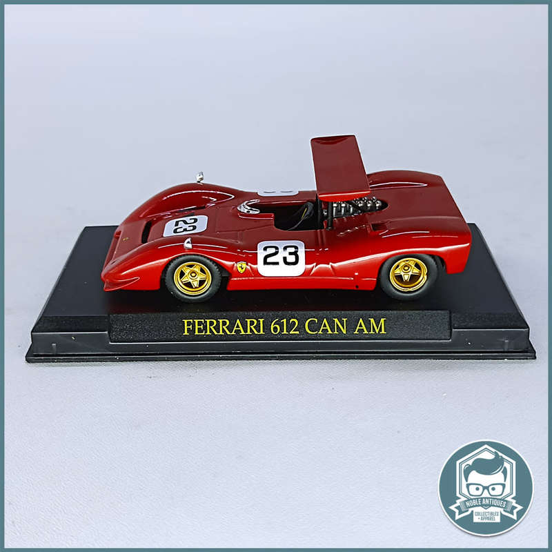 Highly Detailed Die Cast FERRARI 612 CAN AM 1/43 !!! (Magazine and Blister Included)