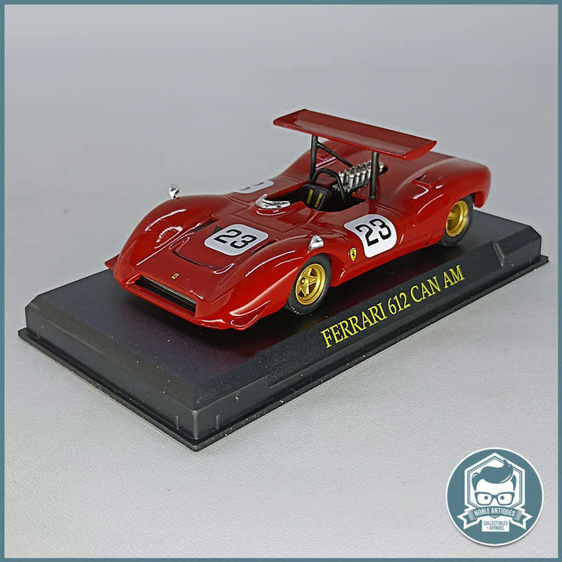 Highly Detailed Die Cast FERRARI 612 CAN AM 1/43 !!! (Magazine and Blister Included)