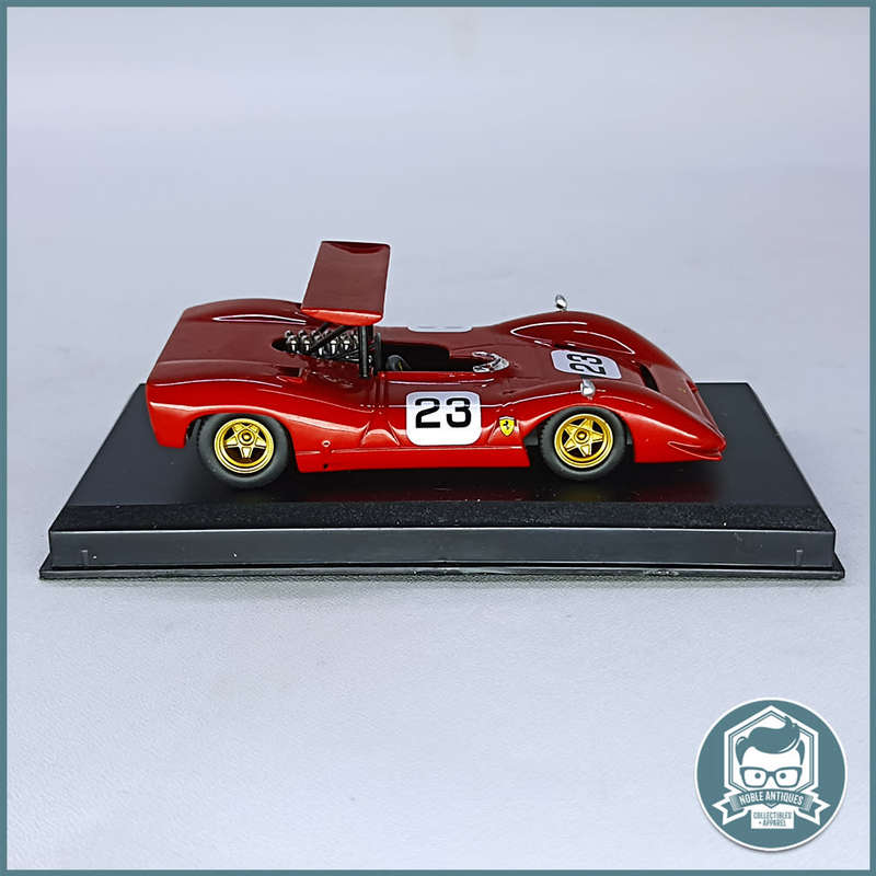 Highly Detailed Die Cast FERRARI 612 CAN AM 1/43 !!! (Magazine and Blister Included)