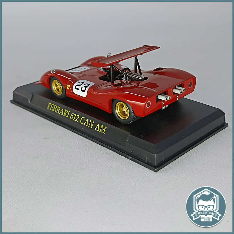 Highly Detailed Die Cast FERRARI 612 CAN AM 1/43 !!! (Magazine and Blister Included)
