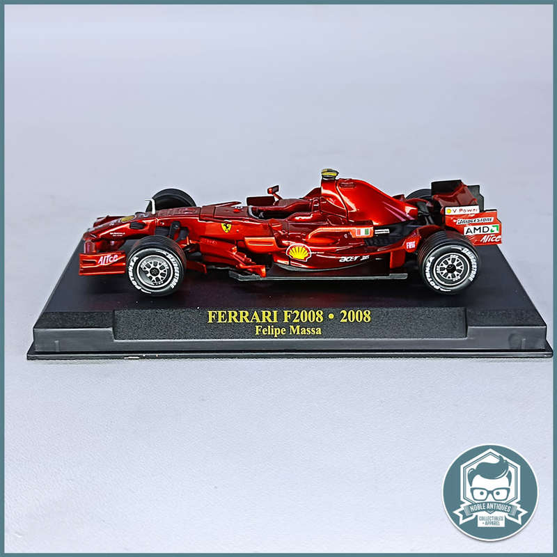 Highly Detailed Die Cast FERRARI F2008 2008 Felipe Massa 1/43 !!! (Magazine and Blister Included)