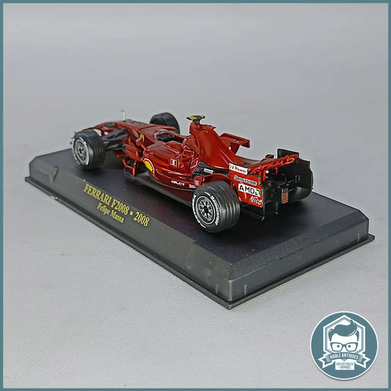 Highly Detailed Die Cast FERRARI F2008 2008 Felipe Massa 1/43 !!! (Magazine and Blister Included)