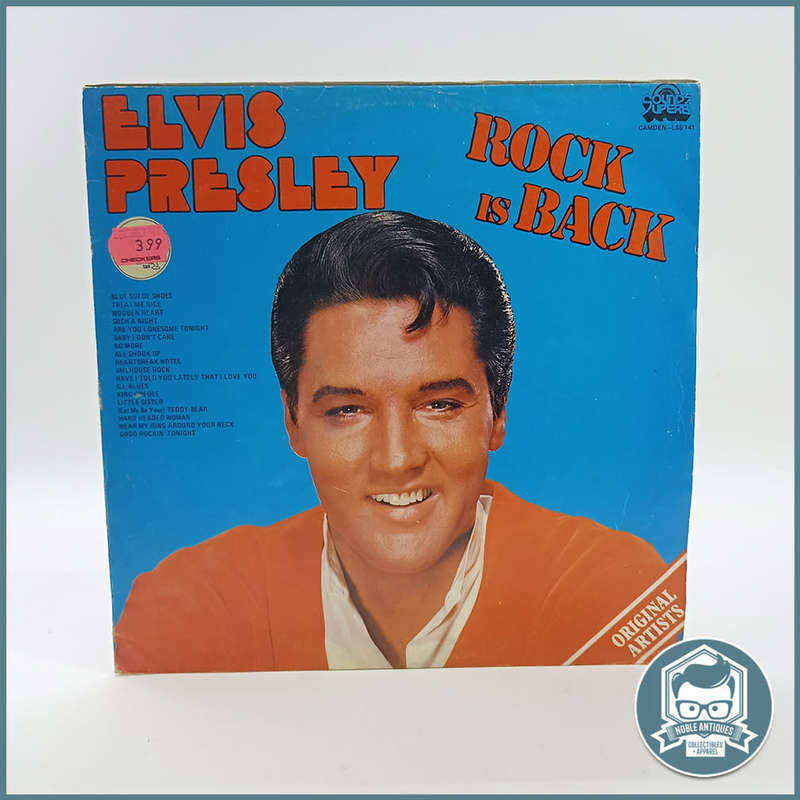 Elvis Presley  Rock Is Back LP, Vinyl !!!