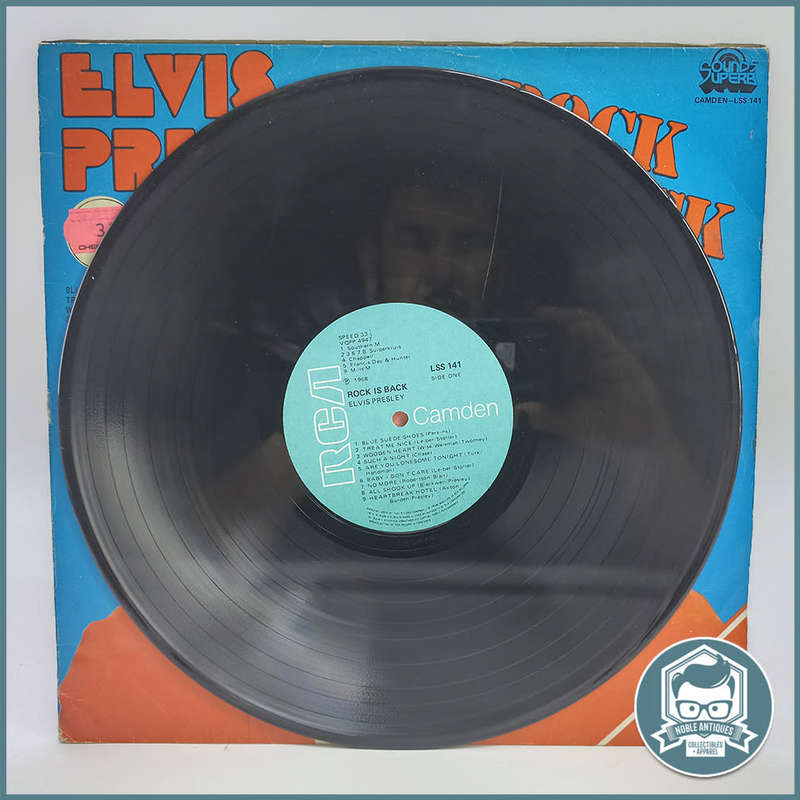 Elvis Presley  Rock Is Back LP, Vinyl !!!