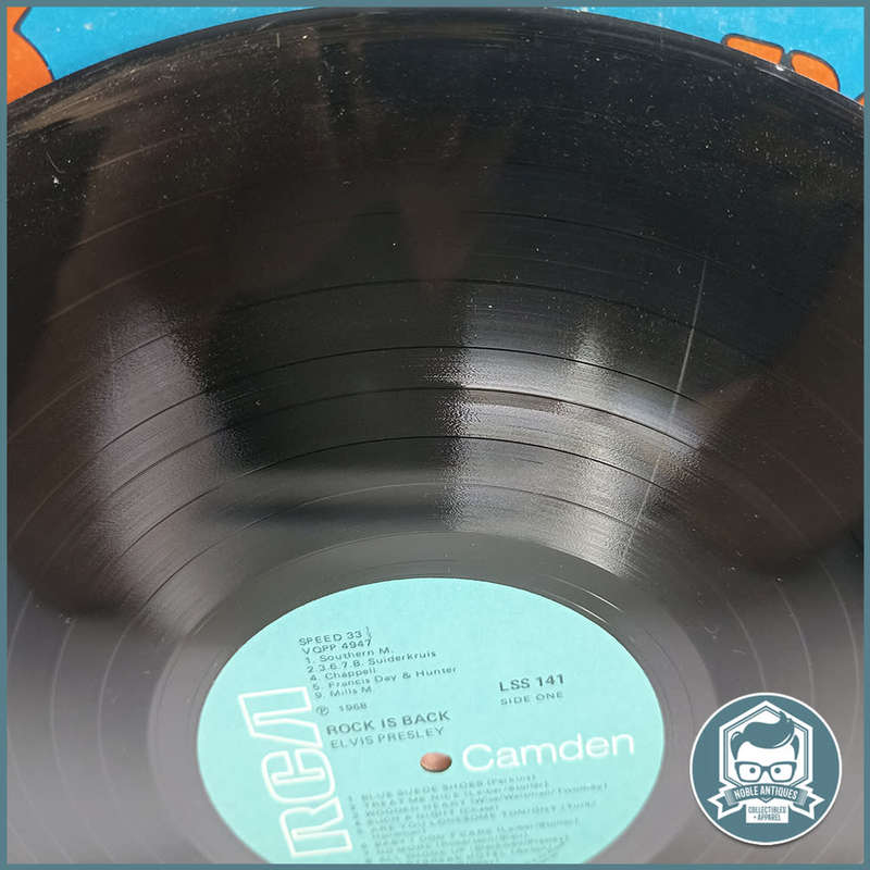 Elvis Presley  Rock Is Back LP, Vinyl !!!