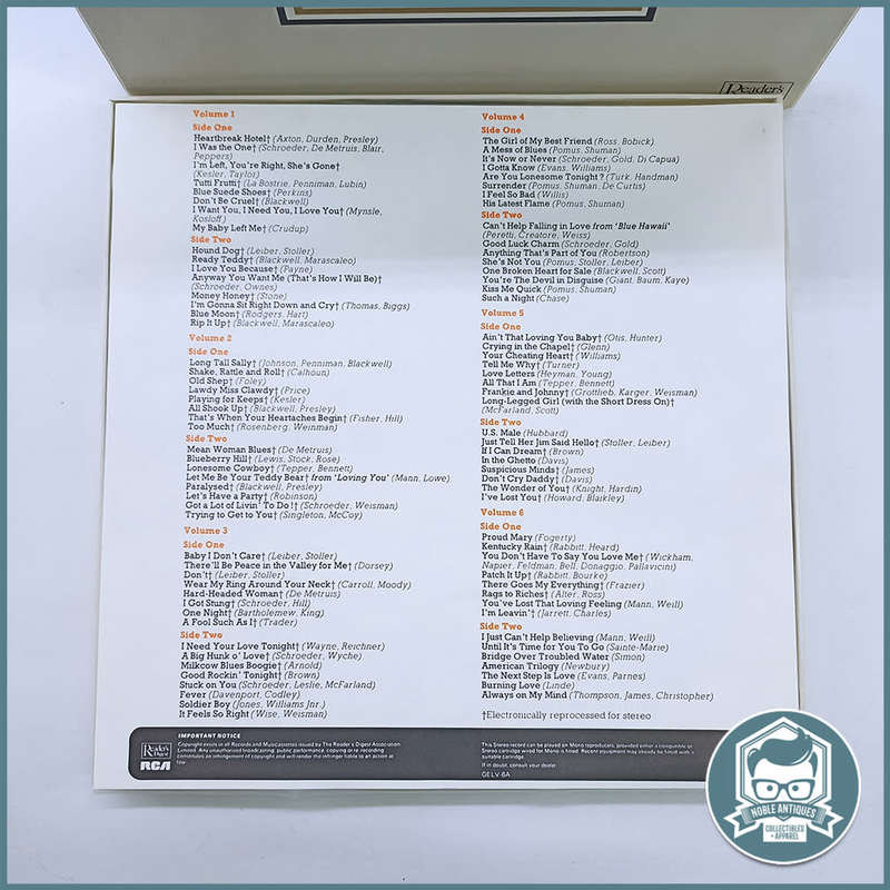 Elvis Presleys Greatest Hits 8 Record Box Set LP, Vinyl !!!
