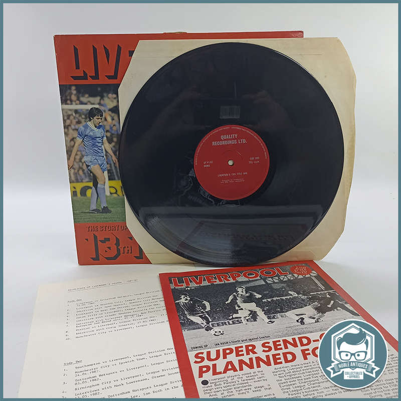 Liverpool F.C.  13th title win LP, Vinyl !!!