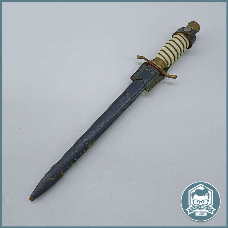 Original German Dagger With Leather Sheath !!!