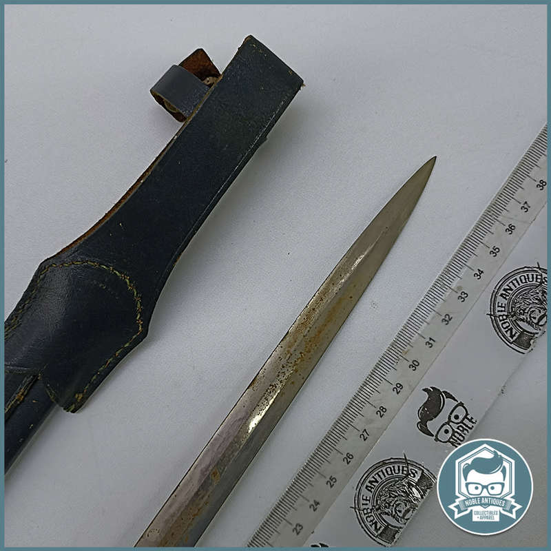 Original German Dagger With Leather Sheath !!!