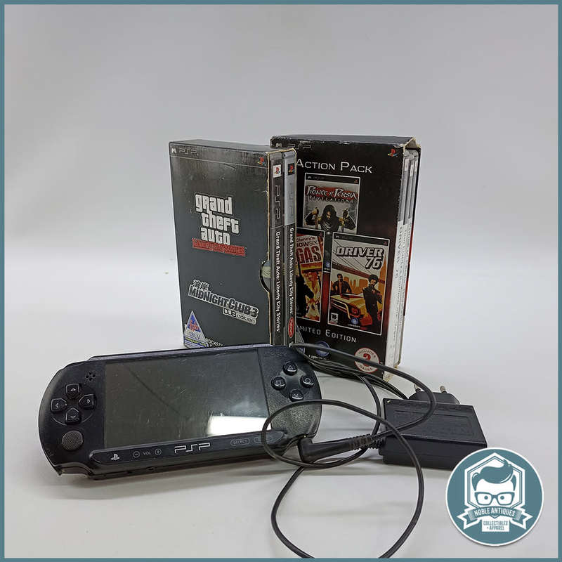 Working SONY PSP Console and Game Collection - Driver 76 Not Included!!!!