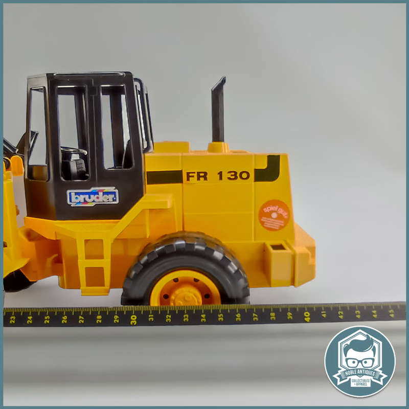 Original BRUDER FR 130 CAT FRONT END ARTICULATED ROAD LOADER SCALE 1:16!!!