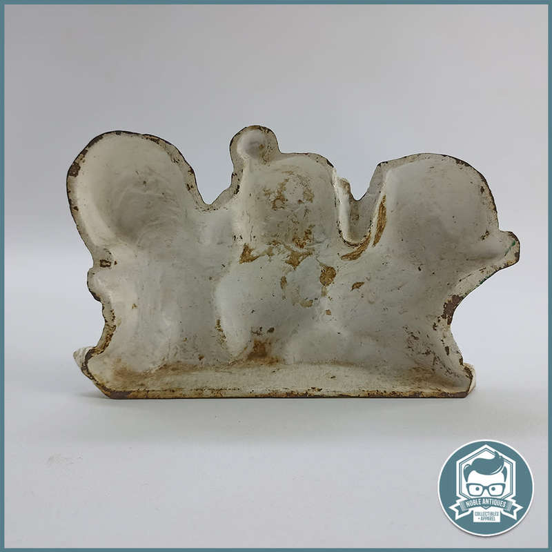 Vintage Cast Iron Door Stop 3 Little Polar Bears!!!