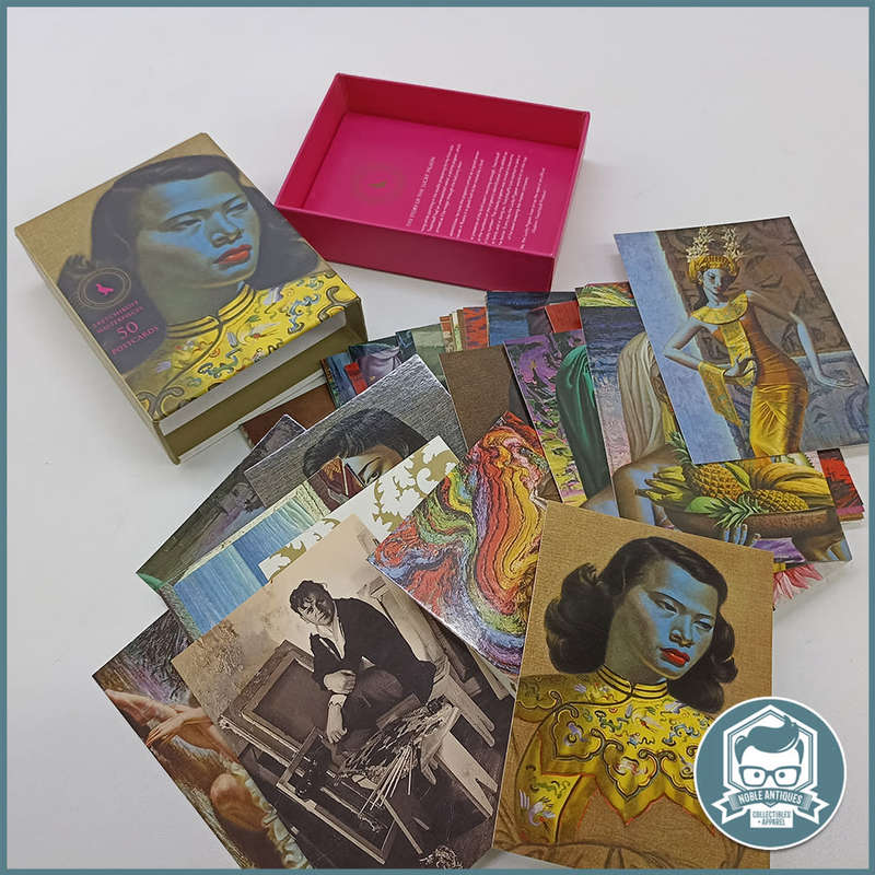 Boxed Vladimir Tretchikoff Postcard Collection!!! Bid for all!!!
