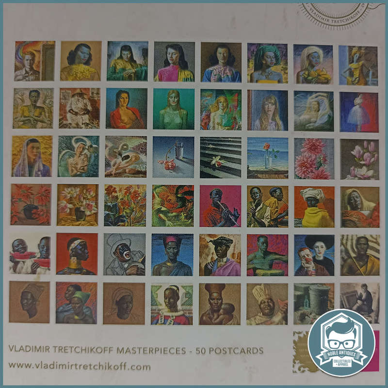 Boxed Vladimir Tretchikoff Postcard Collection!!! Bid for all!!!