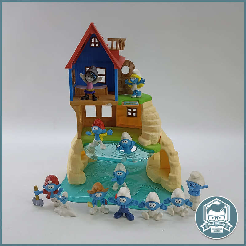 LARGE Smurf Playset!!! Bid For All!!!