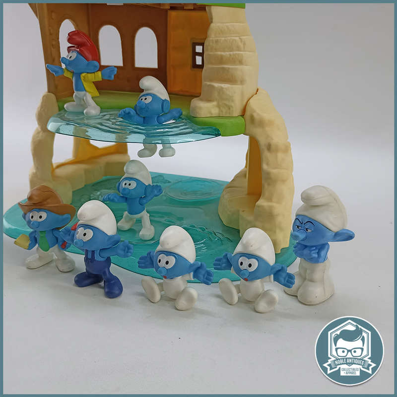 LARGE Smurf Playset!!! Bid For All!!!
