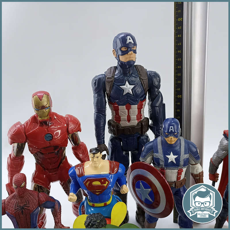Large Articulated Action and Superhero Figurine Collection - Bid For All!!!