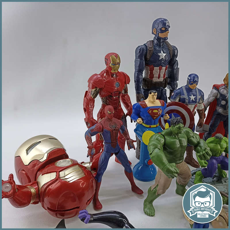 Large Articulated Action and Superhero Figurine Collection - Bid For All!!!