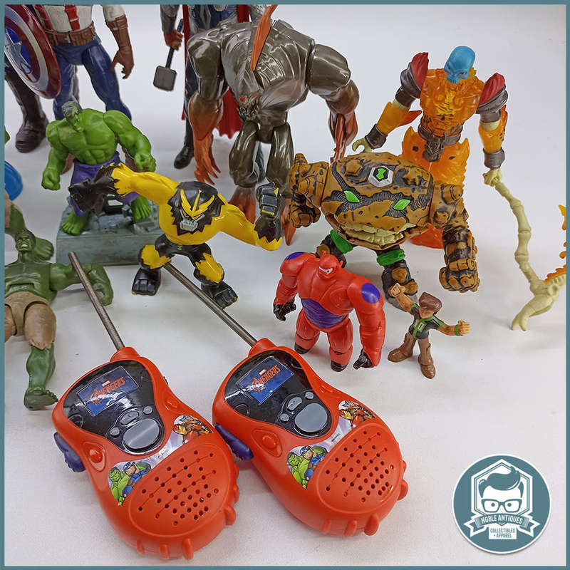 Large Articulated Action and Superhero Figurine Collection - Bid For All!!!