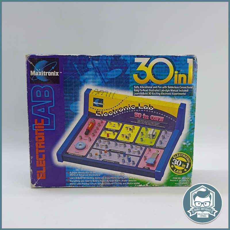 Boxed Maxitronix 30 in 1 Electronics Lab Project Kit !!!