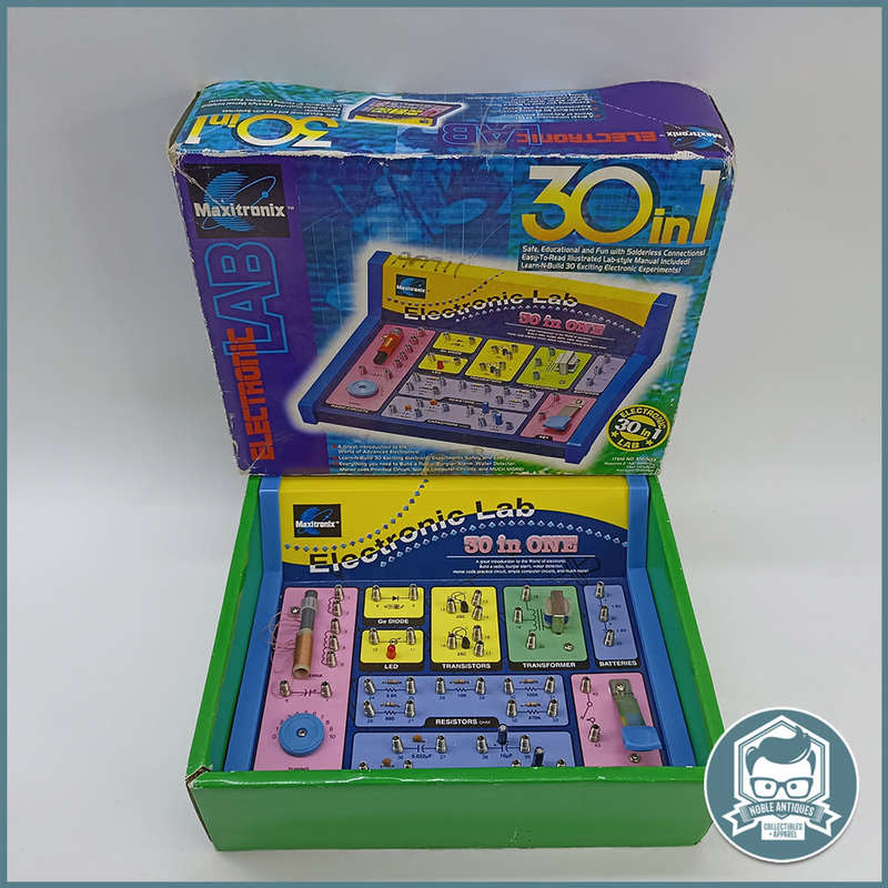 Boxed Maxitronix 30 in 1 Electronics Lab Project Kit !!!