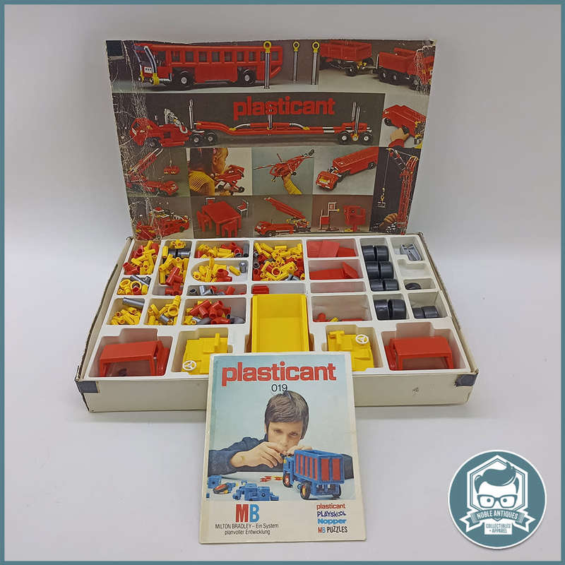 Original German Plasticant Building Toys Collection!!!