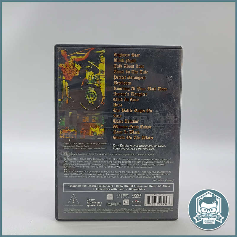 Deep Purple  Come Hell Or High Water (DVD)!!!