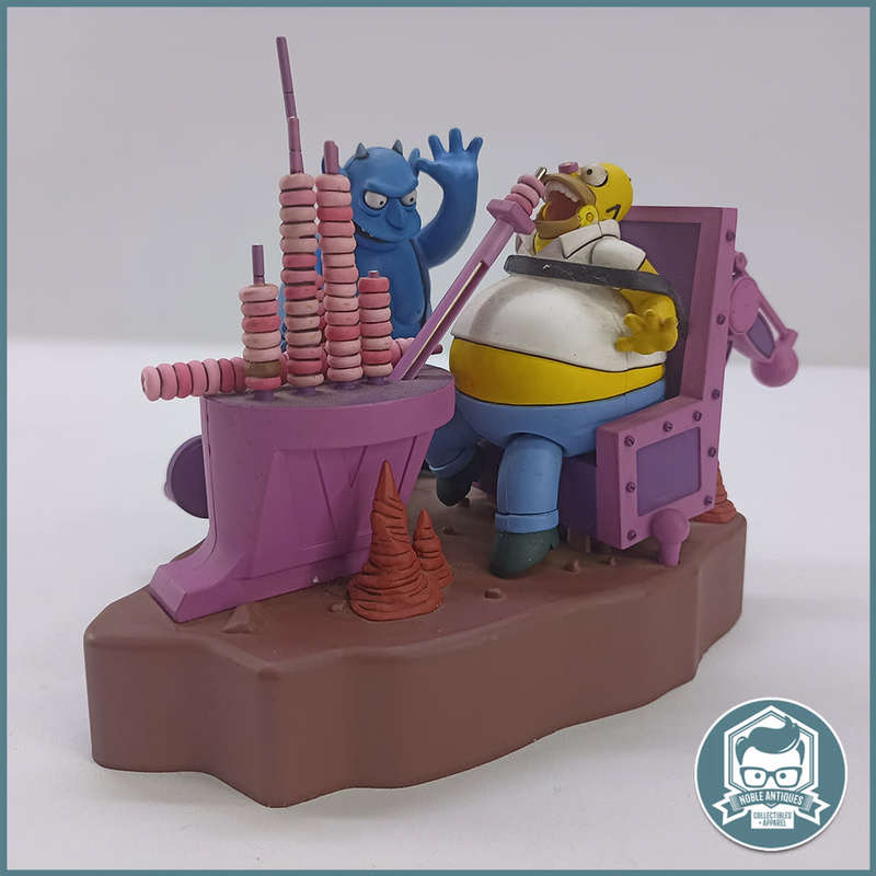MCFARLANE THE SIMPSONS IRONIC PUNISHMENT HOMER DONUTS DELUXE!!!