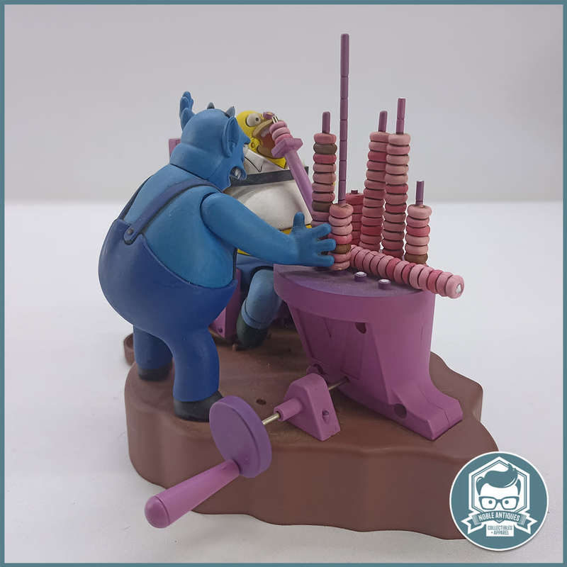 MCFARLANE THE SIMPSONS IRONIC PUNISHMENT HOMER DONUTS DELUXE!!!