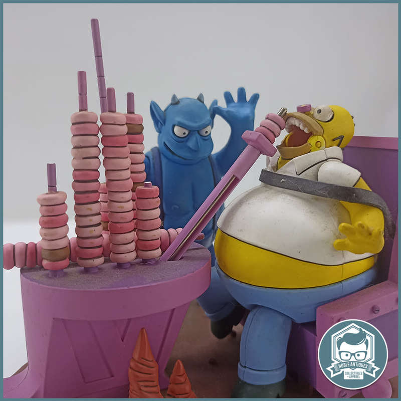MCFARLANE THE SIMPSONS IRONIC PUNISHMENT HOMER DONUTS DELUXE!!!