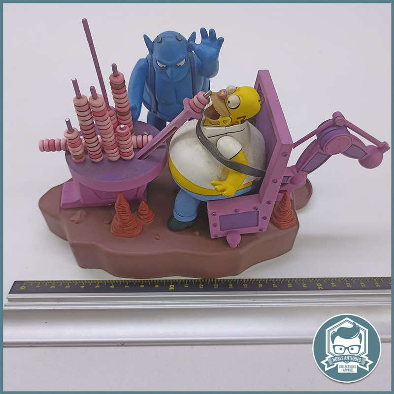 MCFARLANE THE SIMPSONS IRONIC PUNISHMENT HOMER DONUTS DELUXE!!!