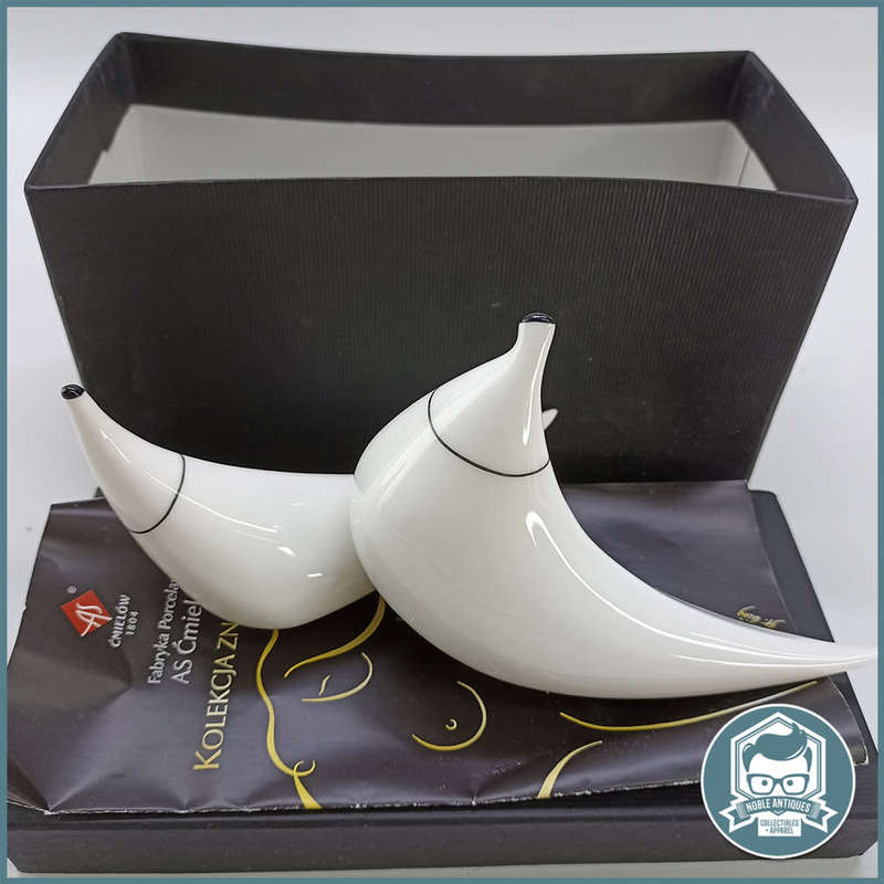 Vintage Henryk Jędrasiak Designed Numbered Porcelain Doves!!!