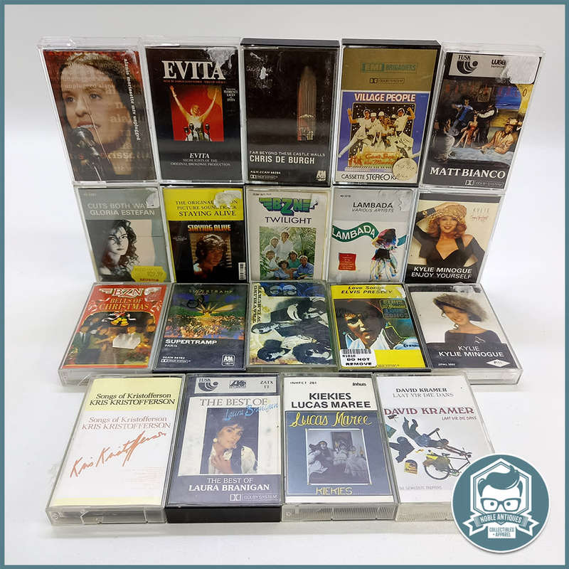 Vintage POP Cassette Tape Collection - Bid For All
