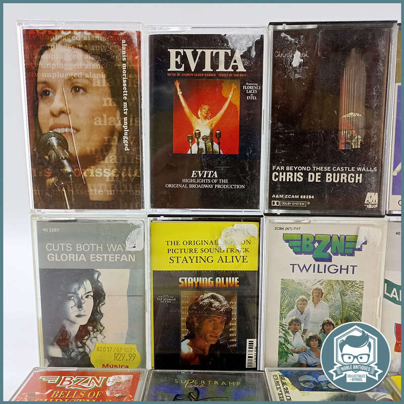 Vintage POP Cassette Tape Collection - Bid For All