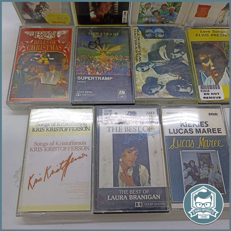Vintage POP Cassette Tape Collection - Bid For All