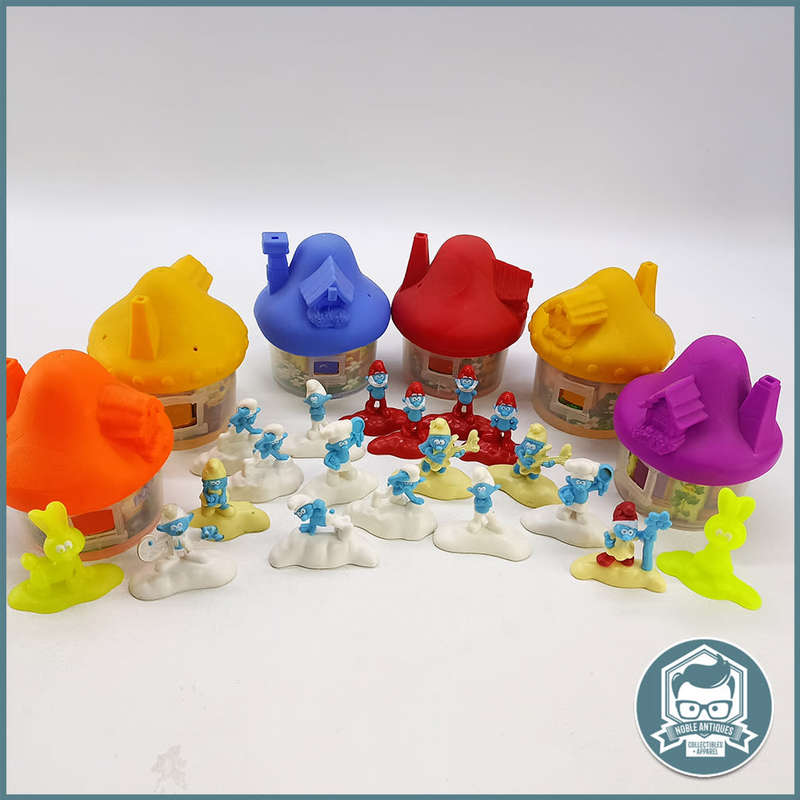 Large Smurf Village and Figure Collection - Bid For All!!!