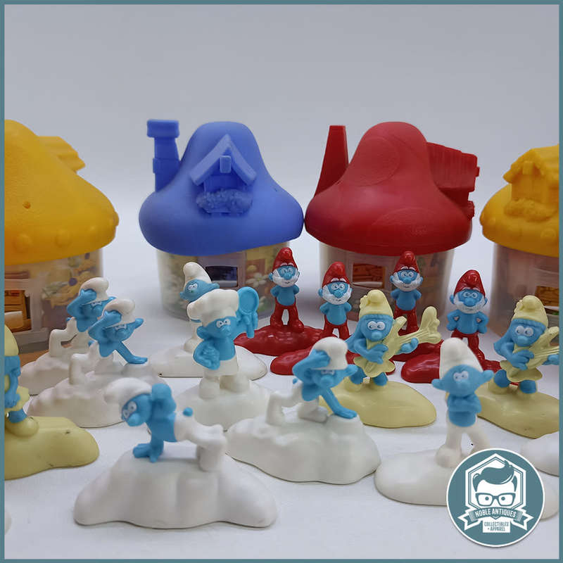 Large Smurf Village and Figure Collection - Bid For All!!!