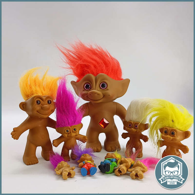 Large Vintage Russ Troll Collection - Bid For All!!!
