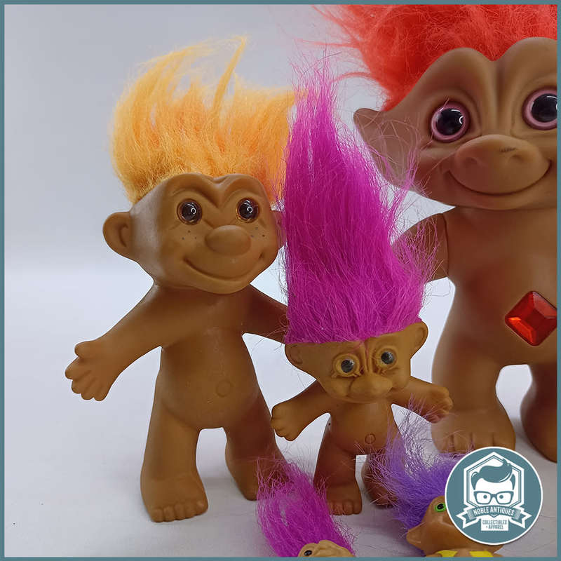 Large Vintage Russ Troll Collection - Bid For All!!!