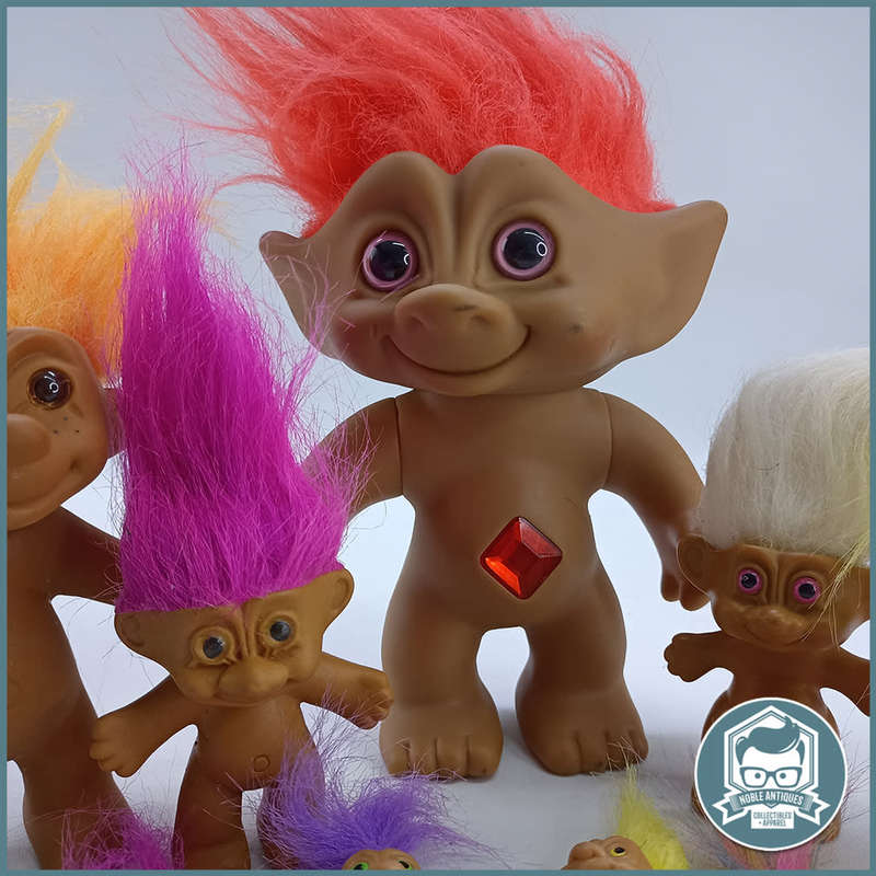 Large Vintage Russ Troll Collection - Bid For All!!!