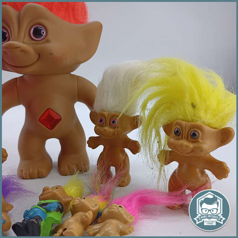 Large Vintage Russ Troll Collection - Bid For All!!!