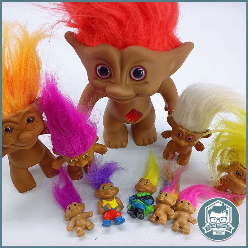 Large Vintage Russ Troll Collection - Bid For All!!!