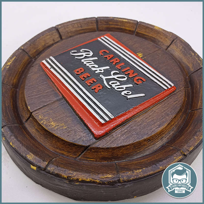 Carling Black Label Barrel End Sign!!!