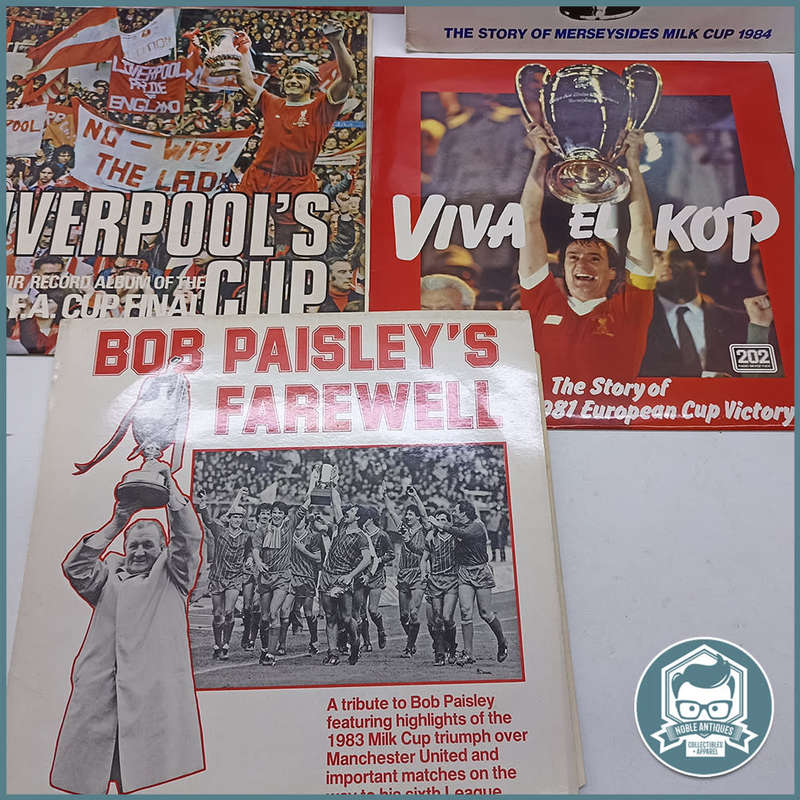 Original and Vintage Arsenal and Liverpool Soccer Memorabilia!!