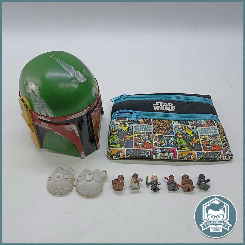 Star Wars Micro Figurines, Pencil Case and Mug Collection!!!